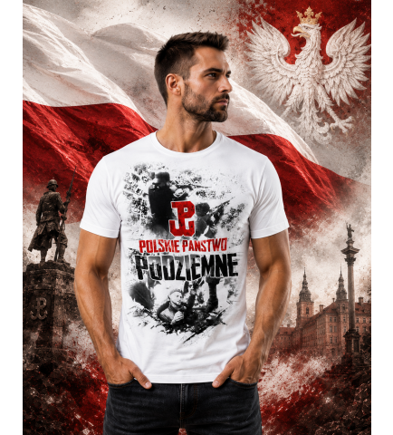 koszulka- POLSKIE PAŃSTWO PODZIEMNE